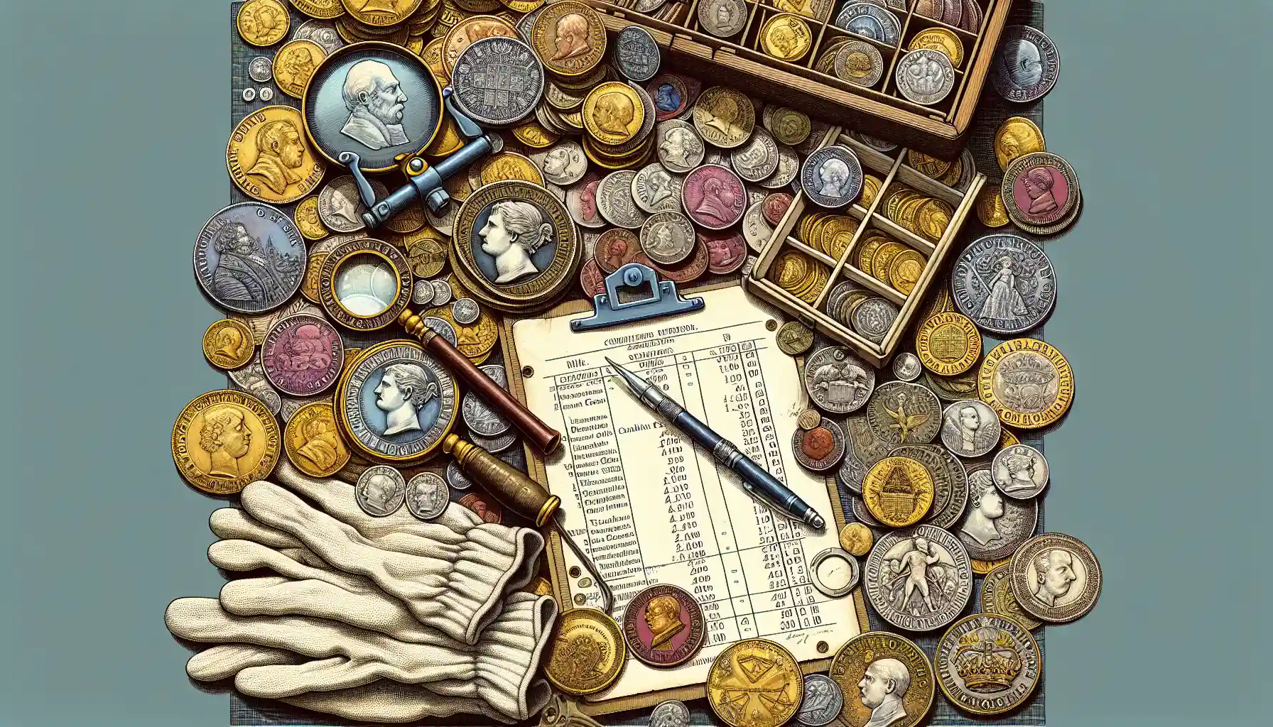 Collecting Strategies for Rare Regency Coins