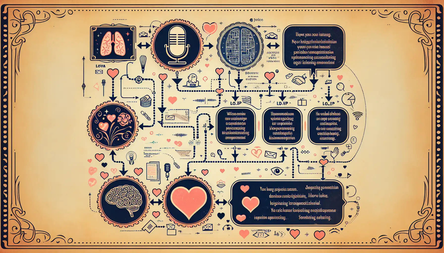 Techniques for Refining Romantic Conversations Using NLP