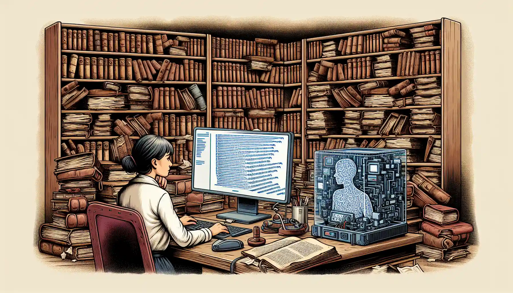 Challenges in Applying AI to Historical Romance Drafts