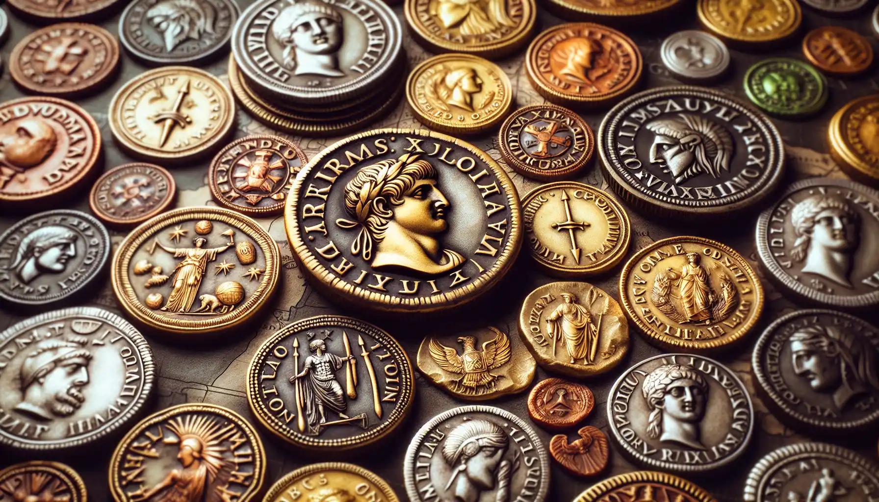 Key Features and Symbolism in Roman Coins