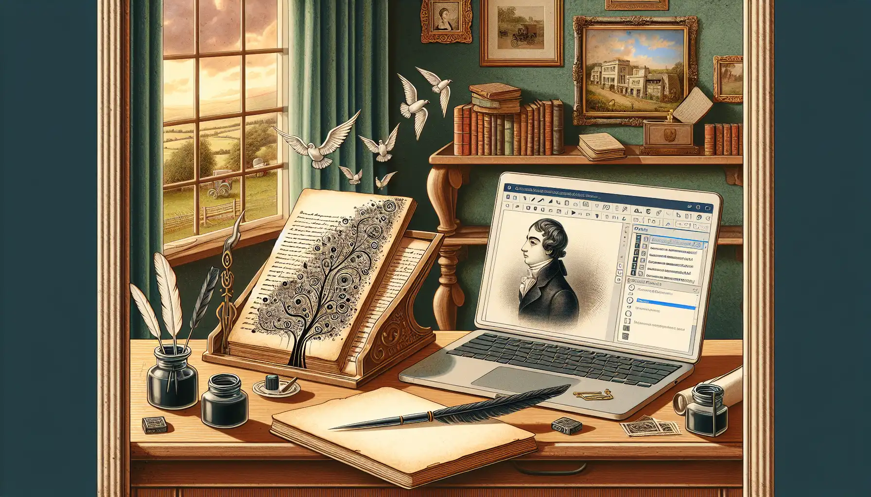 Tips for Using AI Tools to Enhance Regency Novel Writing